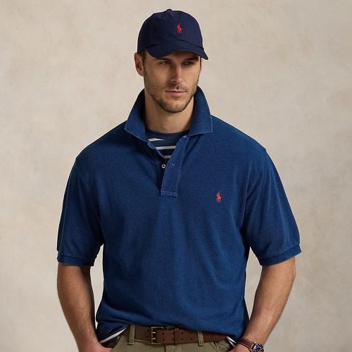 Big & Tall - Indigo Mesh Polo Shirt - Big & Tall - Modalova