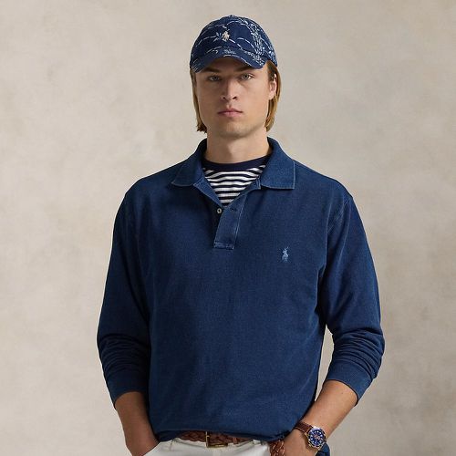 Big & Tall - Indigo Mesh Polo Shirt - Big & Tall - Modalova