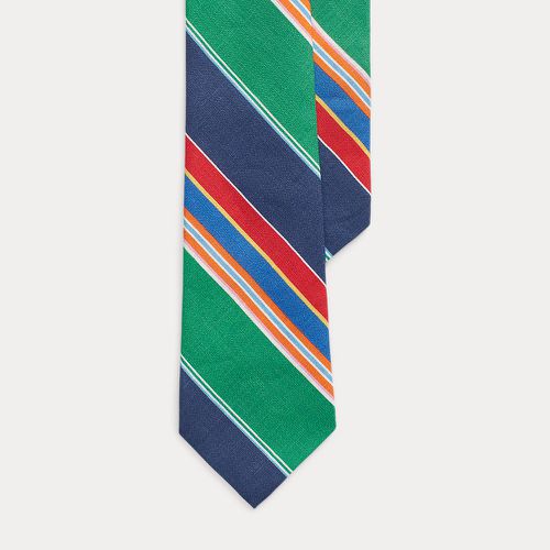 Striped Linen Tie - Polo Ralph Lauren - Modalova