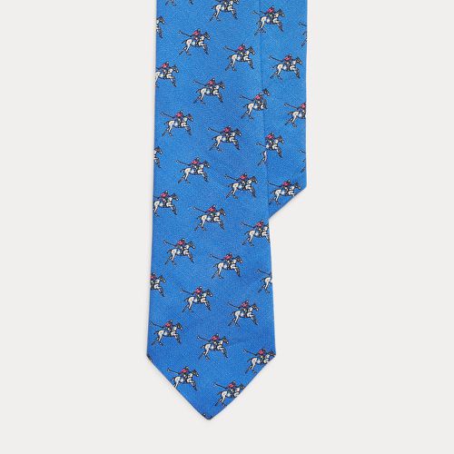 Equestrian-Print Linen Tie - Polo Ralph Lauren - Modalova