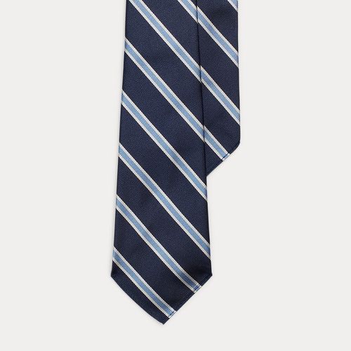 Vintage-Inspired Striped Silk Repp Tie - Polo Ralph Lauren - Modalova