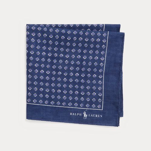 Patterned Linen Pocket Square - Polo Ralph Lauren - Modalova
