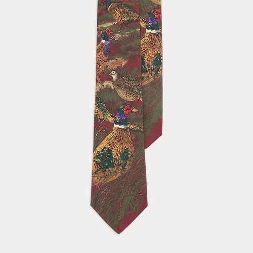 Pheasant-Print Silk Twill Tie - Polo Ralph Lauren - Modalova