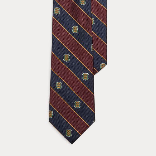 Striped Silk Repp Club Tie - Polo Ralph Lauren - Modalova