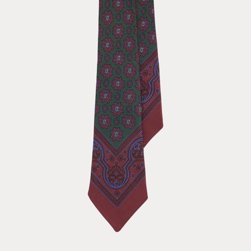 Vintage-Inspired Silk Foulard Tie - Polo Ralph Lauren - Modalova