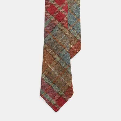 Vintage-Inspired Plaid Wool Tie - Polo Ralph Lauren - Modalova