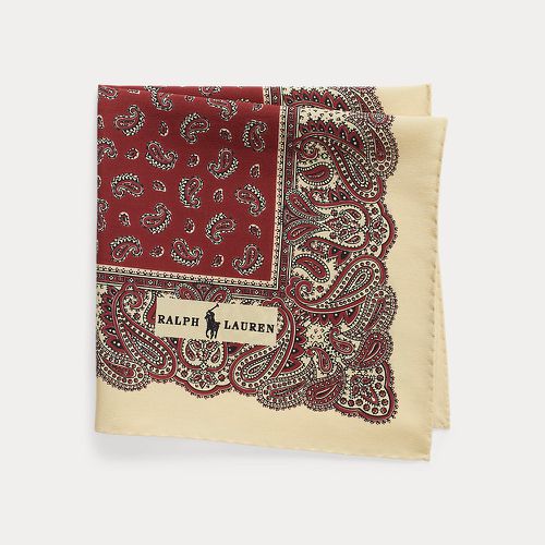 Paisley Silk Crepe Pocket Square - Polo Ralph Lauren - Modalova