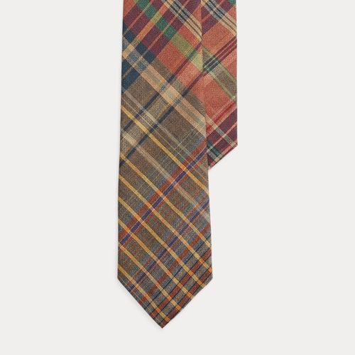 Plaid Linen Tie - Polo Ralph Lauren - Modalova