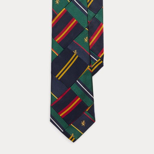 Patchwork Silk Repp Tie - Polo Ralph Lauren - Modalova