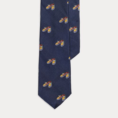 Deck Shoe-Patterned Silk Repp Tie - Polo Ralph Lauren - Modalova