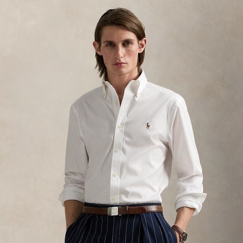 Slim Fit Pinpoint Oxford Shirt - Polo Ralph Lauren - Modalova