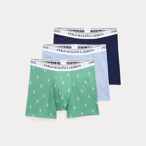 Stretch Cotton Boxer Brief 3-Pack - Polo Ralph Lauren - Modalova