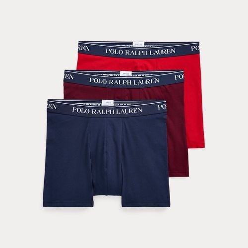 Stretch Cotton Boxer Brief 3-Pack - Polo Ralph Lauren - Modalova