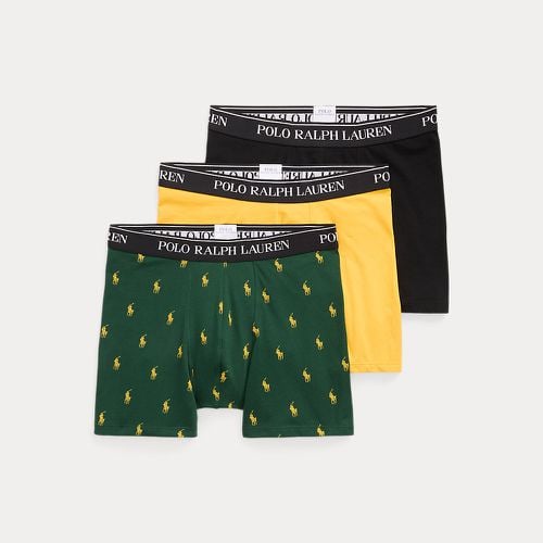 Stretch Cotton Boxer Brief 3-Pack - Polo Ralph Lauren - Modalova