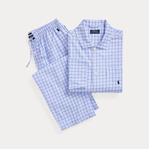 Monogram-Print Cotton Pyjama Set - Polo Ralph Lauren - Modalova