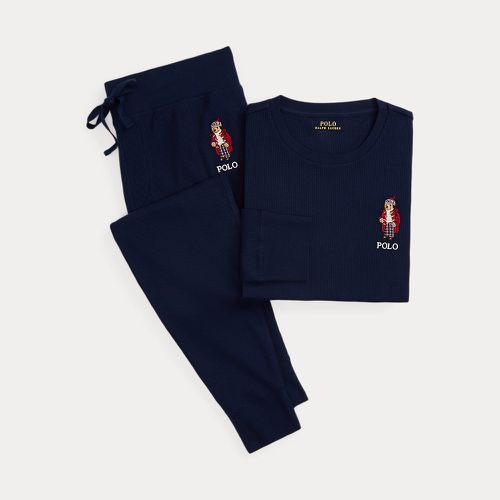 Polo Bear Waffle-Knit Sleep Set - Polo Ralph Lauren - Modalova