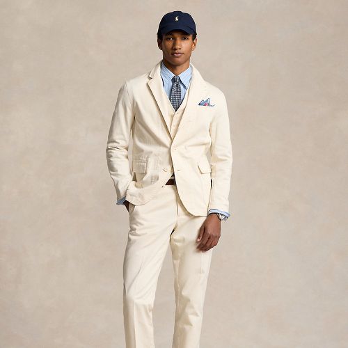 Washed Twill Suit Trouser - Polo Ralph Lauren - Modalova