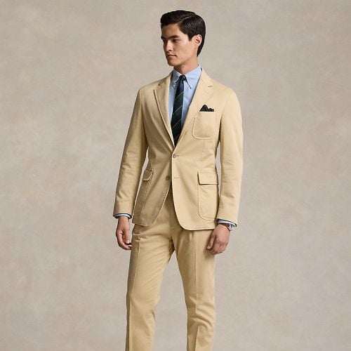 Garment-Dyed Stretch Chino Suit Trouser - Polo Ralph Lauren - Modalova