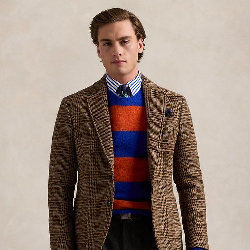 Polo Tailored Plaid Harris Tweed Jacket - Polo Ralph Lauren - Modalova