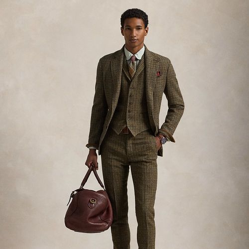 Plaid Wool Suit Trouser - Polo Ralph Lauren - Modalova