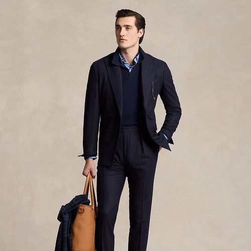 Polo Tailored Chalk-Stripe Flannel Suit - Polo Ralph Lauren - Modalova