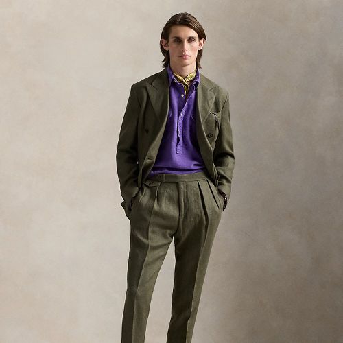 Linen Dobby Suit Trouser - Polo Ralph Lauren - Modalova