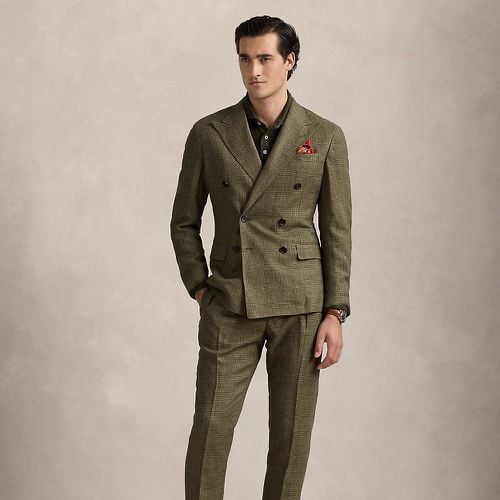 Polo Soft Tailored Glen Plaid Suit - Polo Ralph Lauren - Modalova