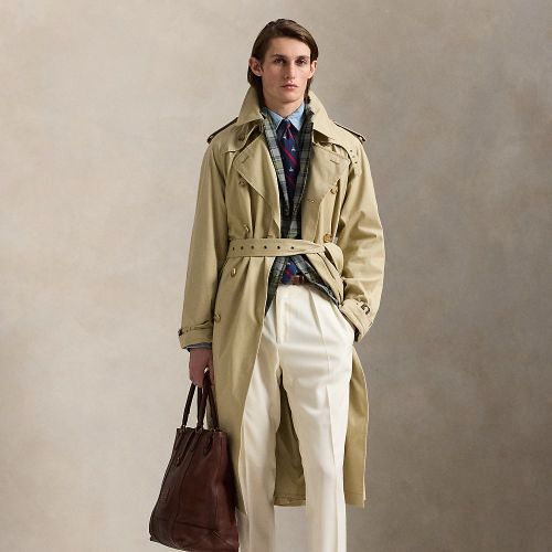 Lightweight Twill Trench Coat - Polo Ralph Lauren - Modalova