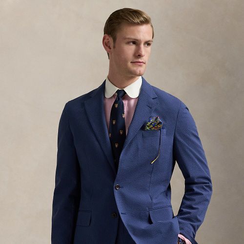 Polo Soft Tailored Seersucker Jacket - Polo Ralph Lauren - Modalova