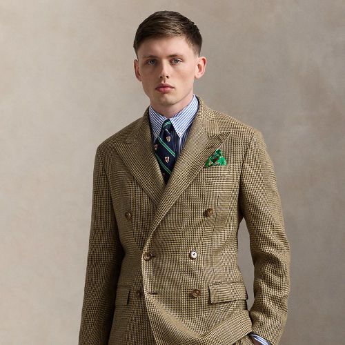 Polo Tailored Glen Plaid Suit Jacket - Polo Ralph Lauren - Modalova