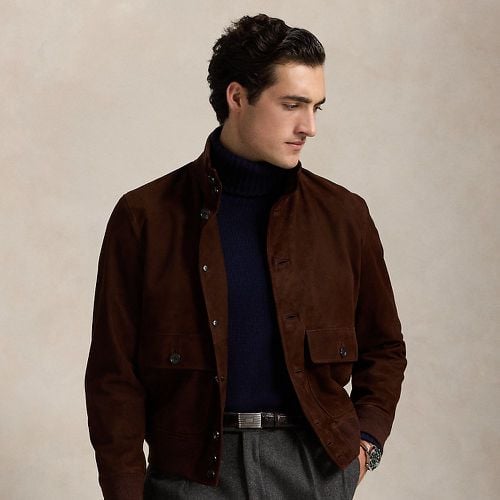 Suede Jacket - Polo Ralph Lauren - Modalova