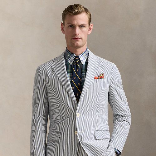 Polo Soft Tailored Seersucker Jacket - Polo Ralph Lauren - Modalova