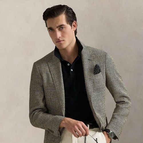 Polo Tailored Tick-Weave Blazer - Polo Ralph Lauren - Modalova