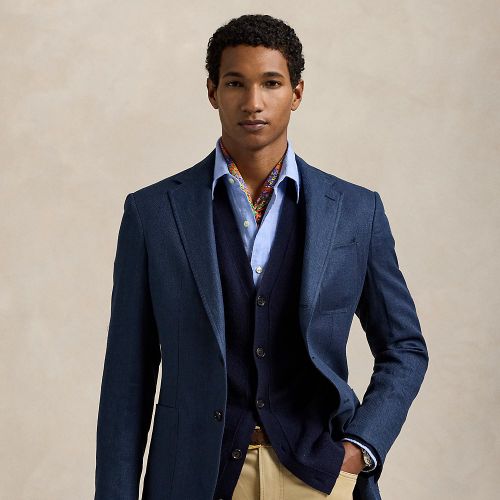 Polo Tailored Herringbone Blazer - Polo Ralph Lauren - Modalova