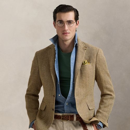 Polo Tailored Herringbone Blazer - Polo Ralph Lauren - Modalova