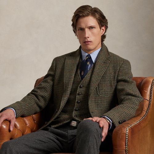 Blazer Polo écossais Tailored Fit tweed - Polo Ralph Lauren - Modalova