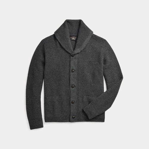 Waffle-Knit Cashmere Cardigan - RRL - Modalova