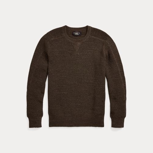 Waffle-Knit Cotton-Wool Jumper - RRL - Modalova