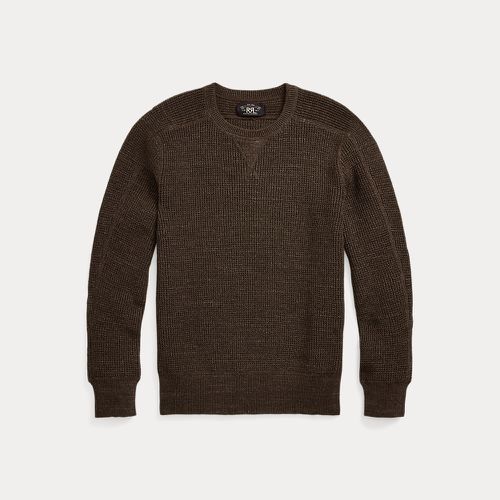 Waffle-Knit Cotton-Wool Jumper - RRL - Modalova