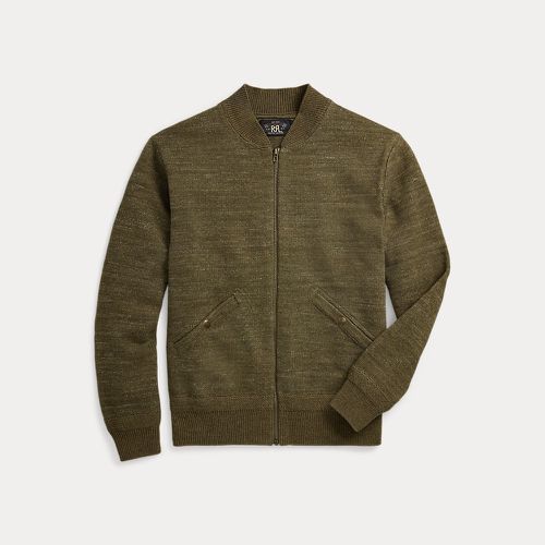 Cotton-Wool Full-Zip Jumper - RRL - Modalova