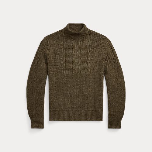 Cotton Mockneck Jumper - RRL - Modalova