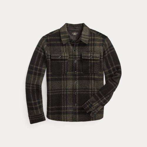 Plaid Wool Jacquard Workshirt Jumper - RRL - Modalova