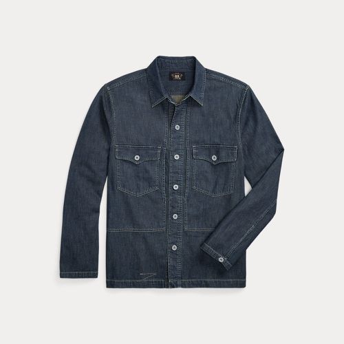 Indigo Denim Overshirt - RRL - Modalova