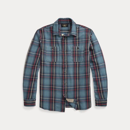 Plaid Twill Workshirt - RRL - Modalova