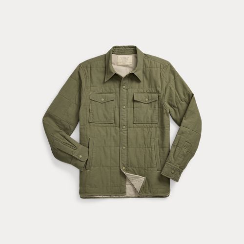 Quilted Twill Shirt Jacket - RRL - Modalova