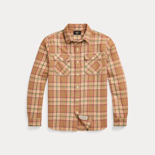 Plaid Twill Workshirt - RRL - Modalova