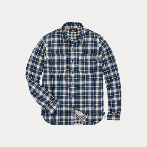 Plaid Double-Faced Workshirt - RRL - Modalova