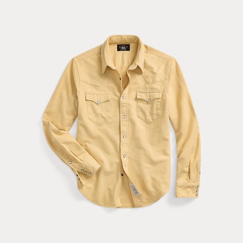 Slim Fit Chamois Western Shirt - RRL - Modalova