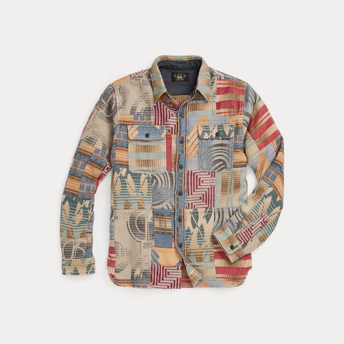 Patchwork Jacquard Workshirt - RRL - Modalova