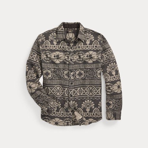 Patterned Jacquard Workshirt - RRL - Modalova